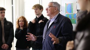 2023 - Bachelor students visit lab in Grenoble